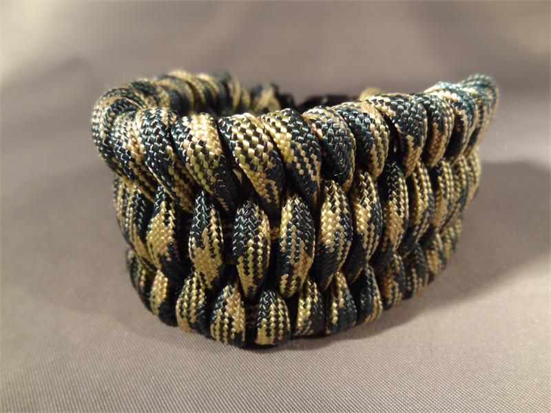 Paracord Survival Bracelet-Trilobite Weave